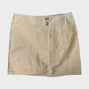 NWT Joe Fresh Corduroy Wrap Mini Skirt
